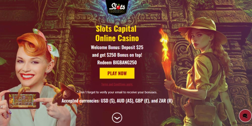 Bonus Offers at Slots Capital Casino NZ
