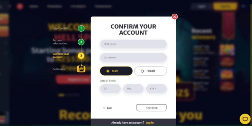 Welcome Bonus Casinos Verification